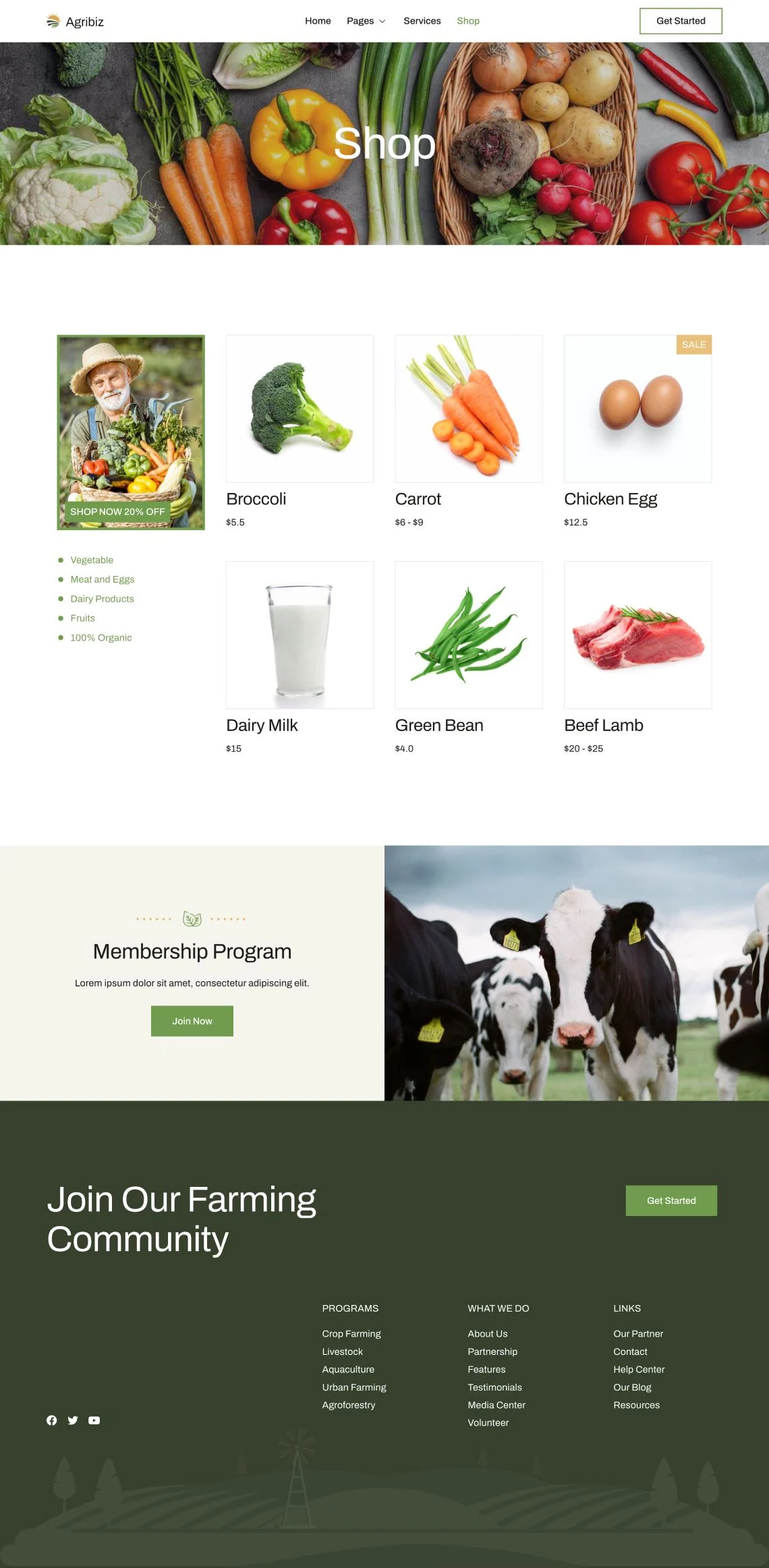Agribiz - Agriculture & Organic Farm Elementor Template Kit - Image 3