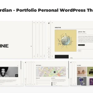 Akordian – Portfolio Personal WordPress Theme