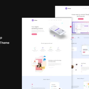 Alfena – SaaS Startup WordPress Theme