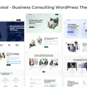 Advisol – Business Consulting WordPress Theme