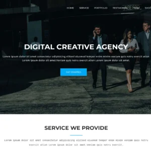 Ariana – Digital Agency WordPress Theme