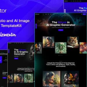 AiMentor – AI Image Generator Website Elementor Template Kit