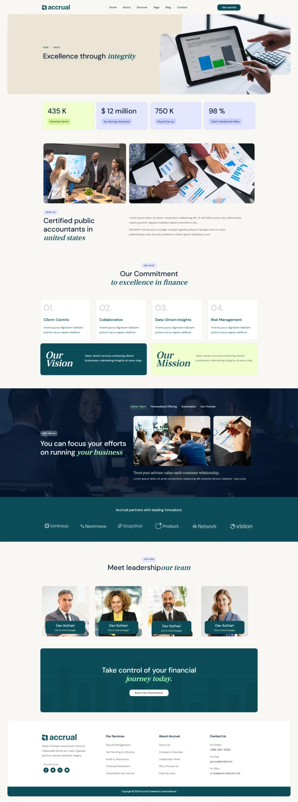 Accrual - Accounting & Finance Elementor Template Kit - Image 7
