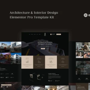 Archix – Architecture & Interior Design Elementor Pro Template Kit