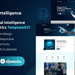 Artelligence – AI & Robotics Elementor Template Kit