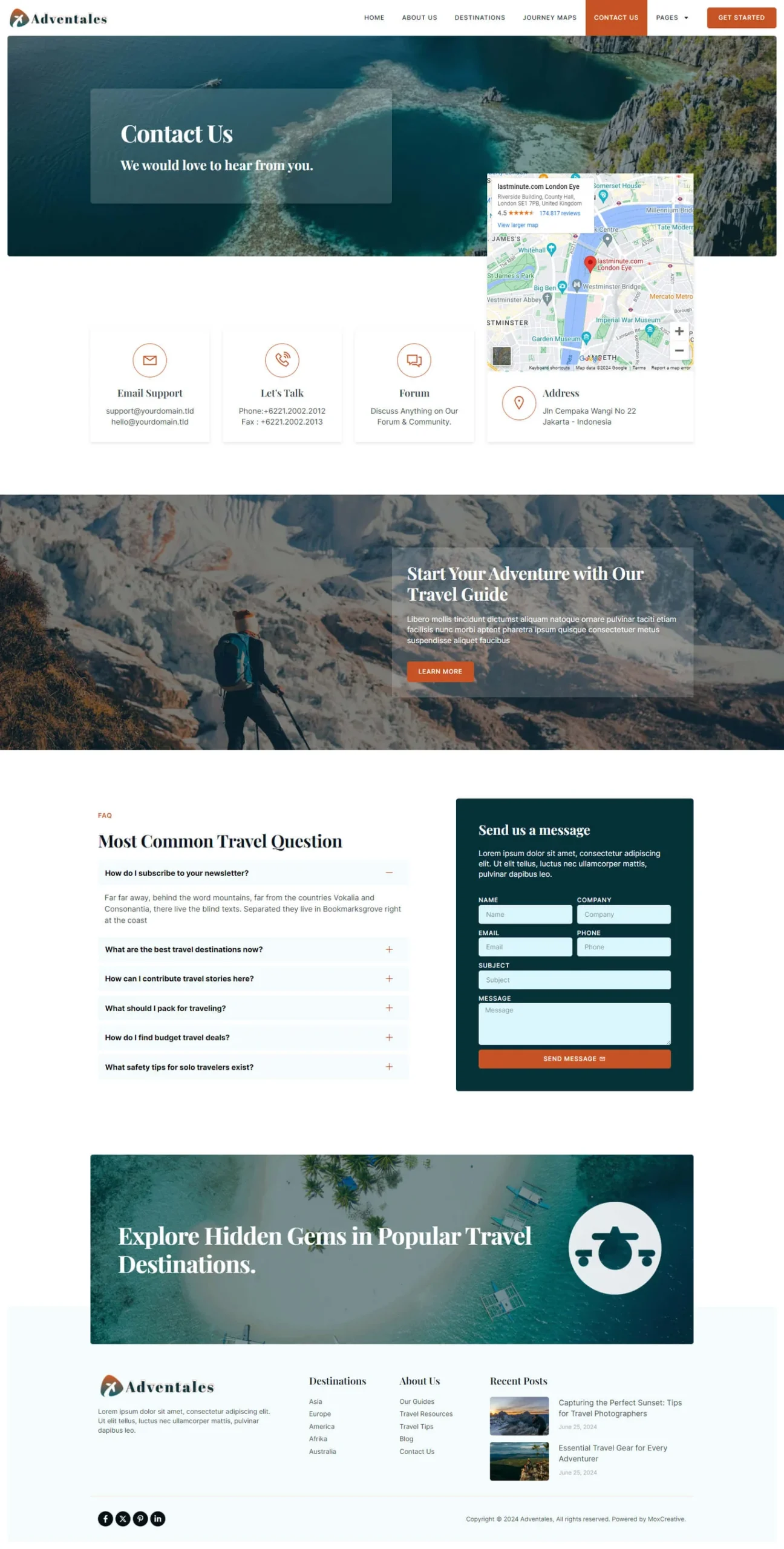 Adventales - Modern Travel Blog Elementor Template Kit - Image 3