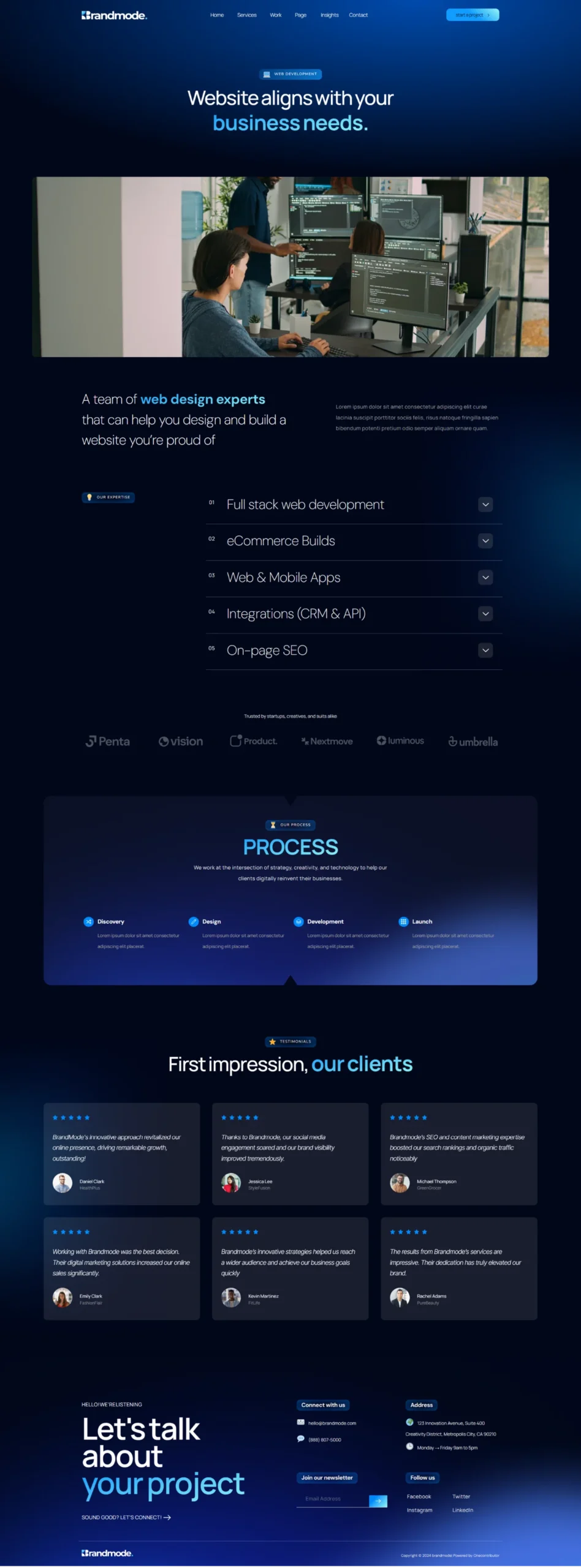 Brandmode - Digital Marketing Agency Elementor Pro Template Kit - Image 4