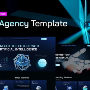 AiNexa – AI Agency Elementor Pro Template Kit