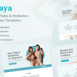 Asaya – Yoga & Meditation Elementor Kit