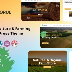Agrul – Agriculture Farming WordPress Theme