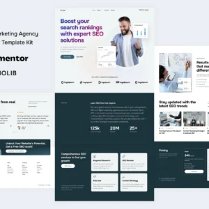Algo – SEO & Marketing Agency Elementor Template Kit