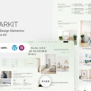 Aarkit – Interior Design Elementor Template Kit