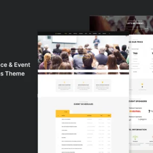 Aevent – Conference & Event WordPress Theme