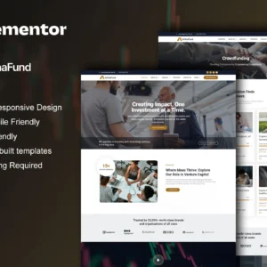 ArthaFund – Finance & Investment Elementor Template Kit