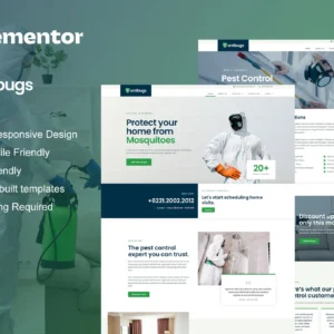 Antibugs – Pest Control Service Elementor Template Kit