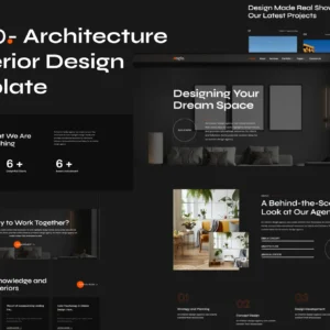 Anglo – Architecture & Interior Design Elementor Template Kit