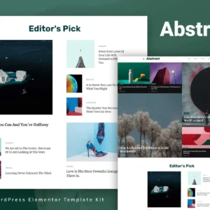 Abstract – Blog & Magazine Elementor Template Kit